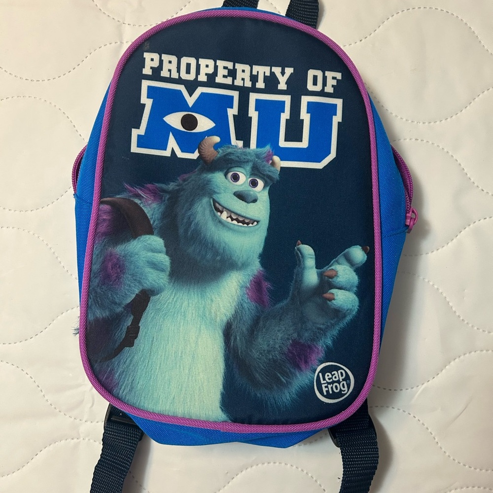 LeapFrog Kids Backpack with Blue and Purple Design